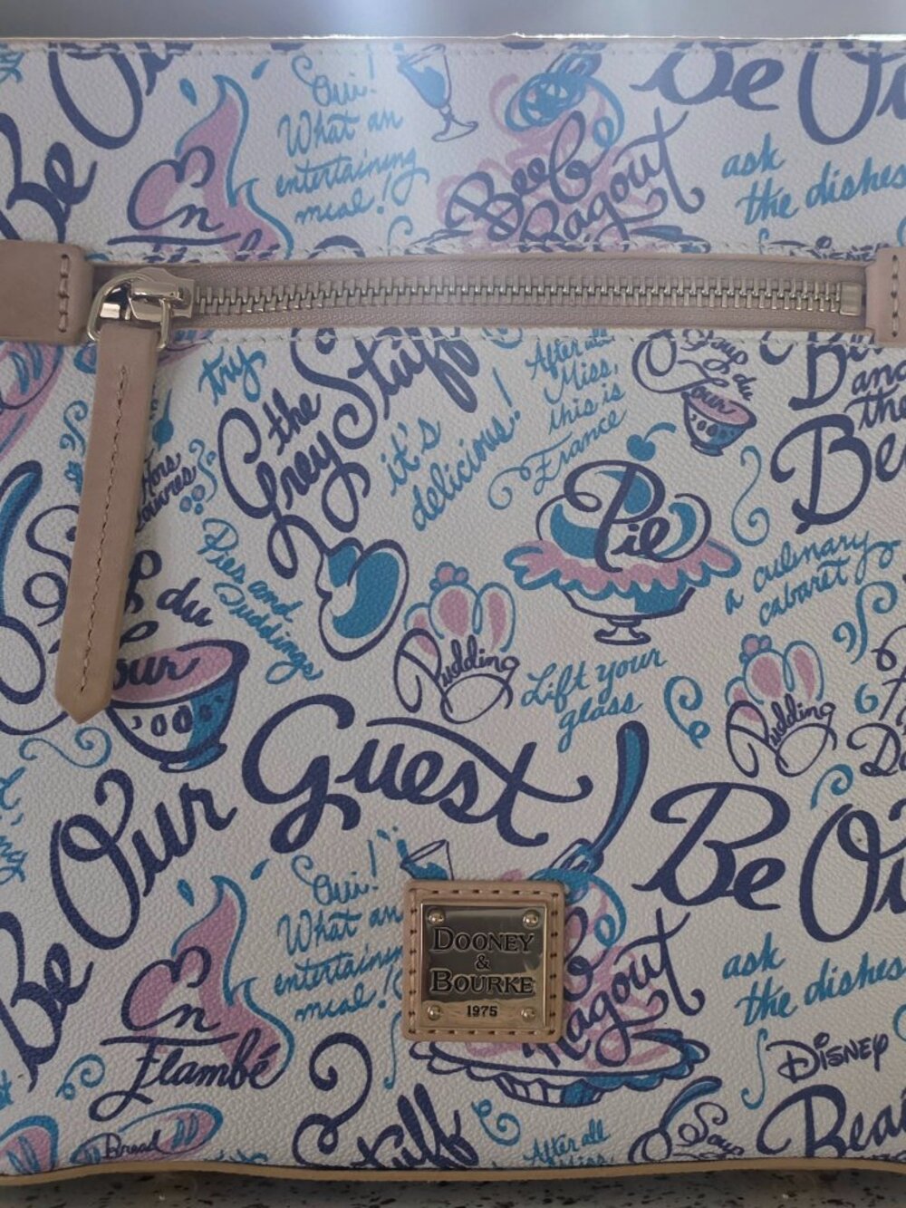 Limited-edition release from the Disney Dooney & Bourke Guide Beauty and the Bea
